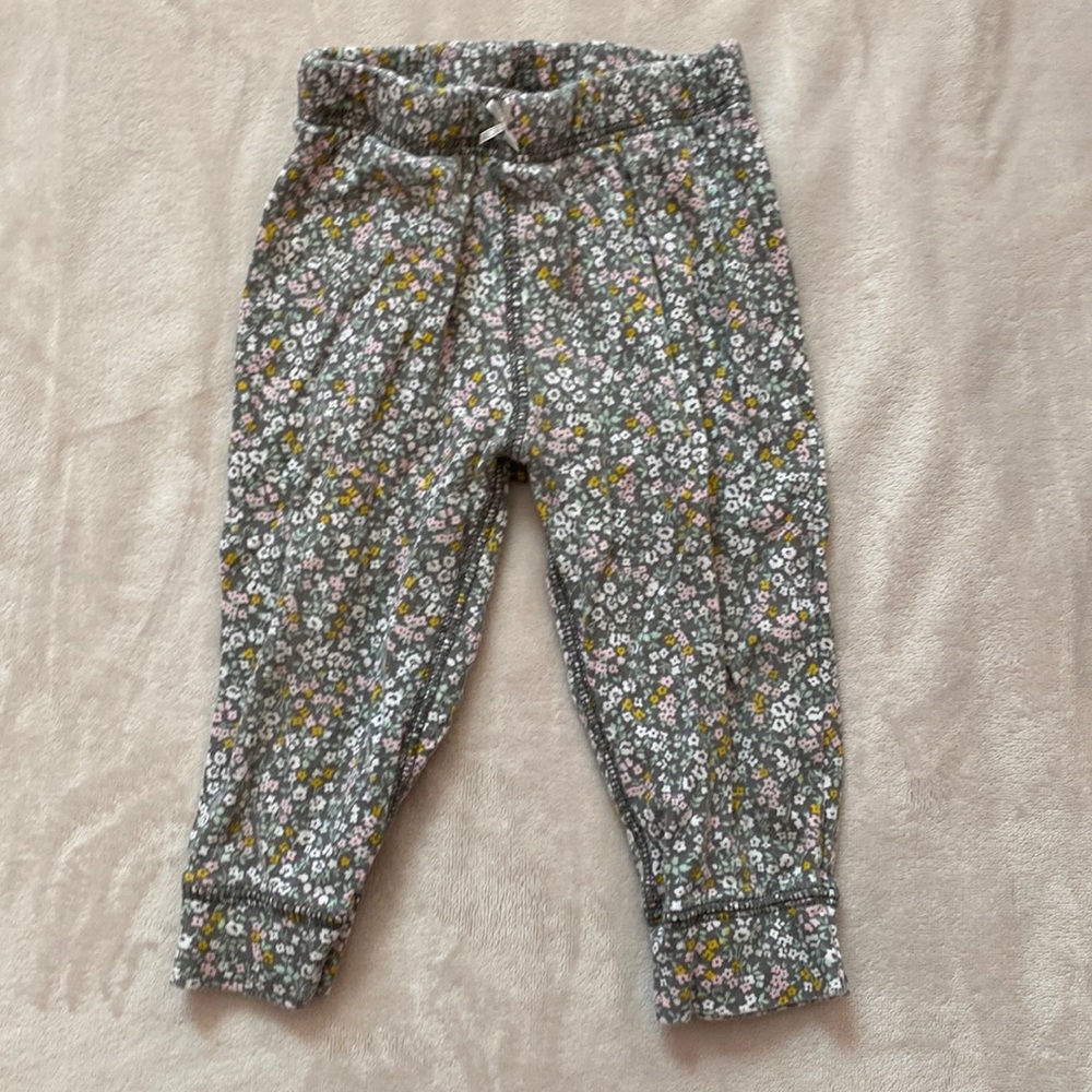 ✨5/$25 Floral Leggings 100% Cotton